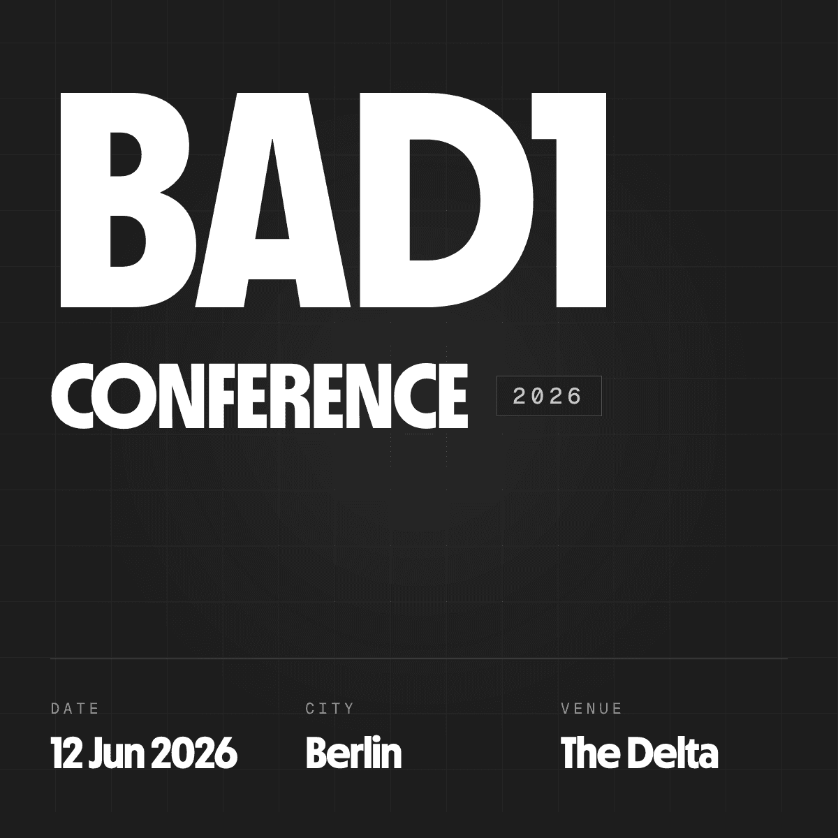 BAD1 Conference